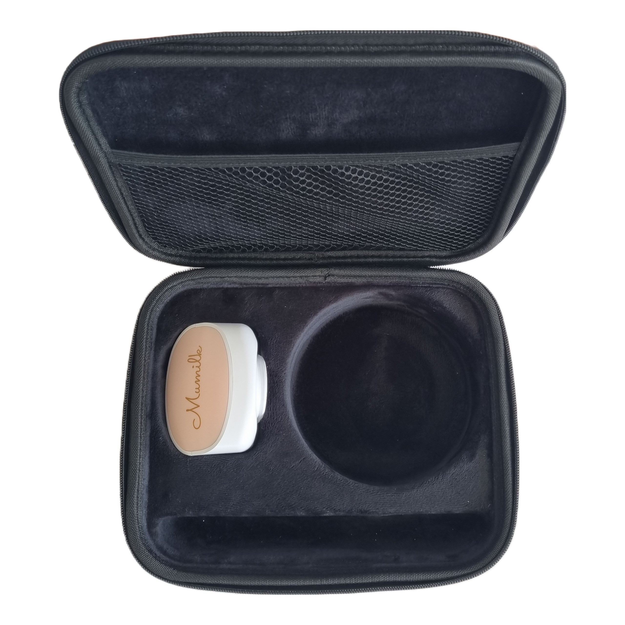 mumilk breast pump travel case inside view